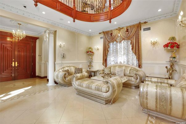 Chandelier, Interior, Recessed Lighting