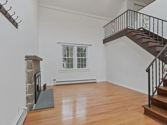 Fireplace, Interior, Wood Texture Flooring