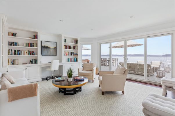 Home Office, Interior, Living room, Recessed Lighting, Water