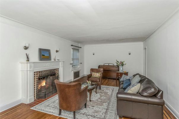 Fireplace, Interior, Living room, Piano, Wood Texture Flooring