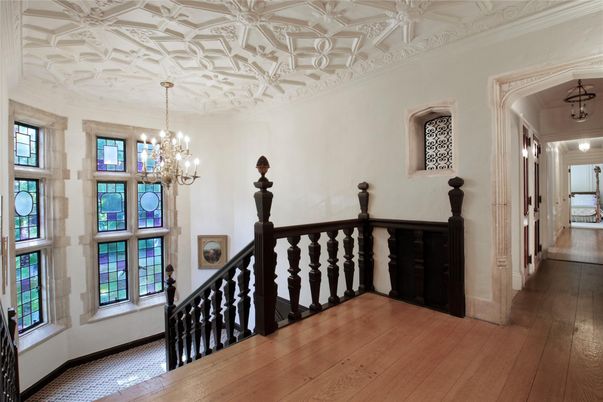 Chandelier, Interior, Wood Texture Flooring