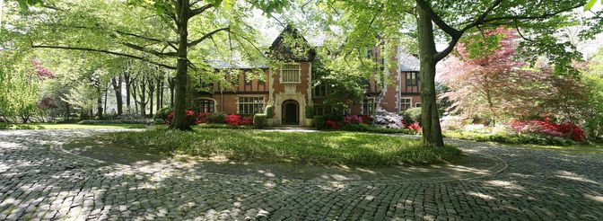Backyard, Exterior, Facade, Brick Facade, Tudor Revival