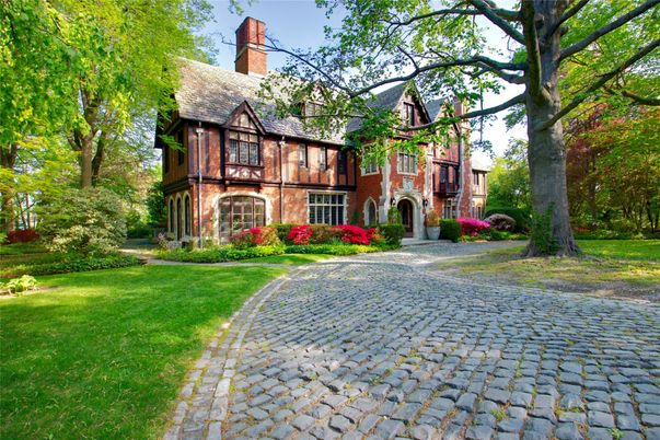 Backyard, Exterior, Facade, Brick Facade, Tudor Revival