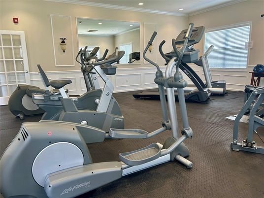 Fitness Equipment, Interior, Recessed Lighting