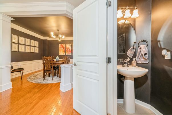 Dining room, Interior, Wood Texture Flooring