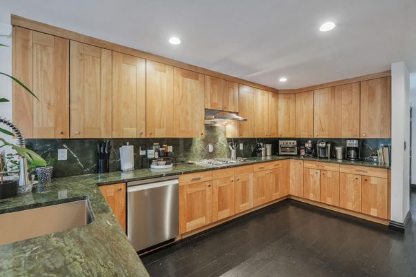 Interior, Kitchen, Recessed Lighting, Stainless Steel Appliances