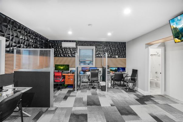 Home Office, Interior, Recessed Lighting