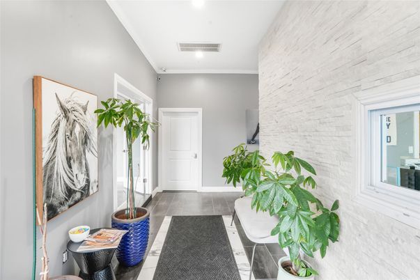 Interior, Recessed Lighting, Stone Walls