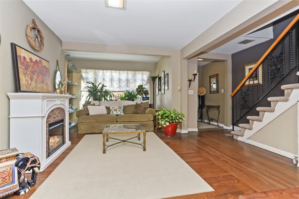 Fireplace, Interior, Living room, Wood Texture Flooring