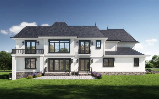 Exterior, Facade, French Provincial