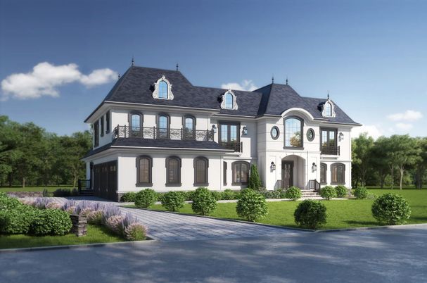 Exterior, Facade, French Provincial
