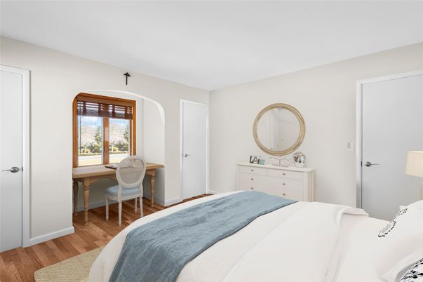 Bedroom, Home Office, Interior, Wood Texture Flooring