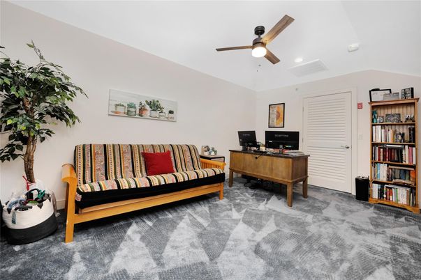 Home Office, Interior, Recessed Lighting