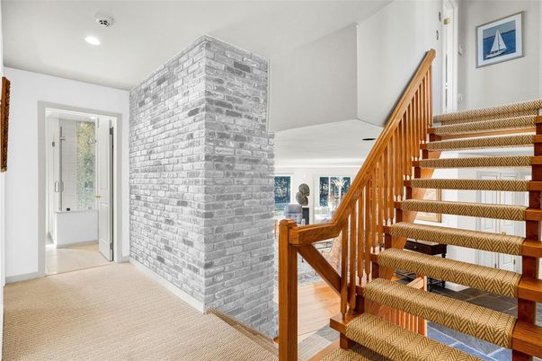 Interior, Recessed Lighting, Stone Walls
