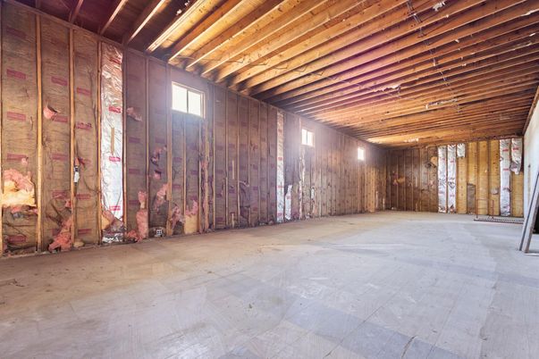Empty room, Interior, Wooden Beams, Wooden Ceilings, Wooden Walls