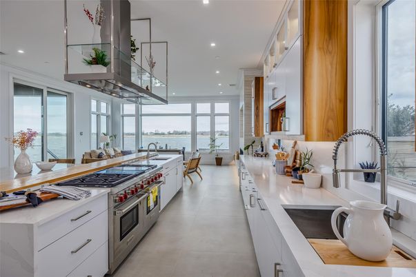 Interior, Kitchen, Recessed Lighting, Water