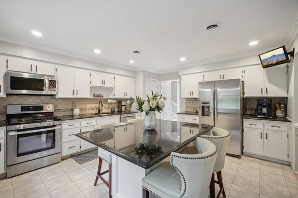 Interior, Kitchen, Recessed Lighting, Stainless Steel Appliances