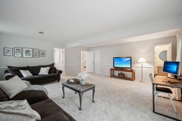 Home Office, Interior, Living room