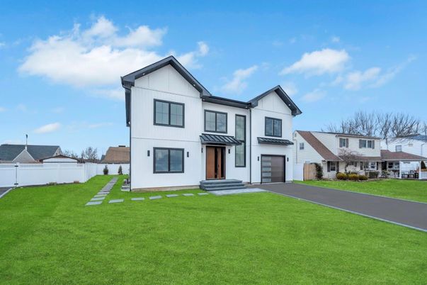 Attached, Backyard, Exterior, Facade, Farmhouse