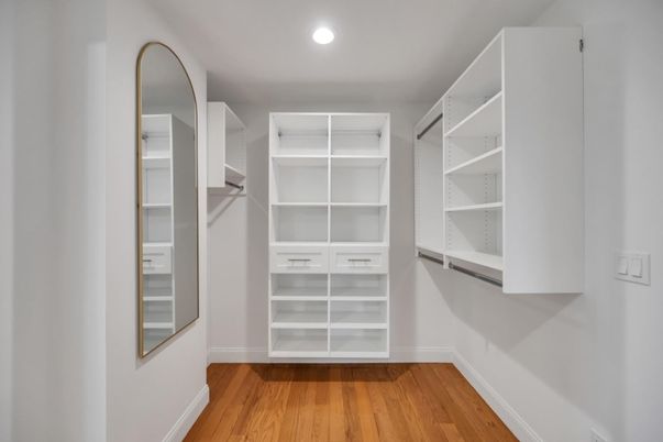 Interior, Recessed Lighting, Walk-in Closets, Wood Texture Flooring