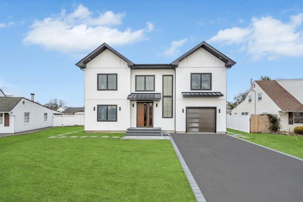 Attached, Backyard, Exterior, Facade, Farmhouse