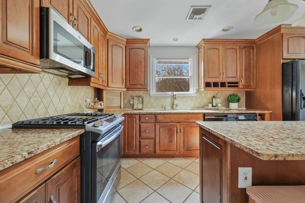 Interior, Kitchen, Recessed Lighting, Stainless Steel Appliances