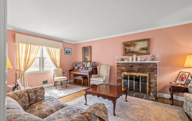 Fireplace, Interior, Living room, Piano, Wood Texture Flooring