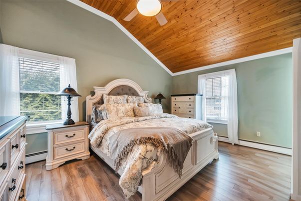 Bedroom, Interior, Wooden Ceilings, Wood Texture Flooring
