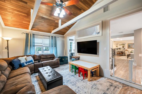 Interior, Living room, Wooden Ceilings, Wood Texture Flooring
