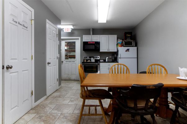 Dining room, Interior, Kitchen