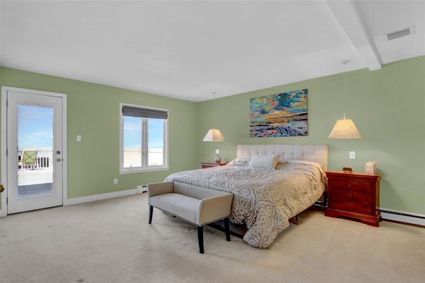 Bedroom, Interior, Pendant Lights