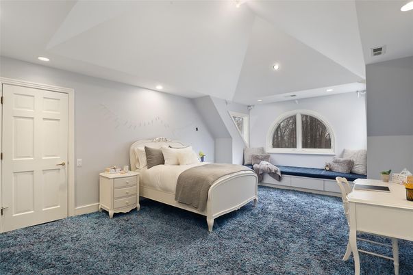 Bedroom, Home Office, Interior, Recessed Lighting