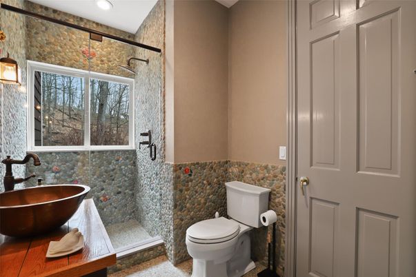 Bathroom, Free Standing Baths, Interior, Recessed Lighting