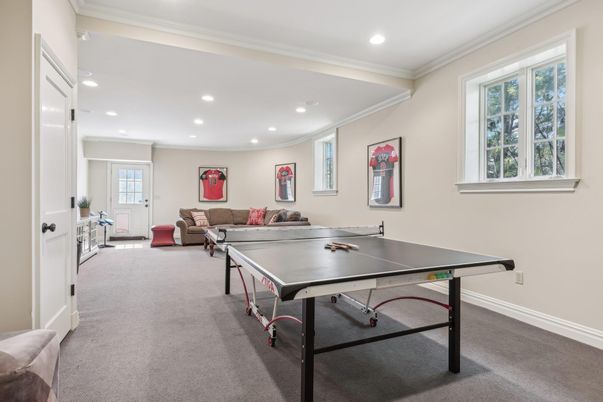 Game Room, Interior, Living room, Recessed Lighting