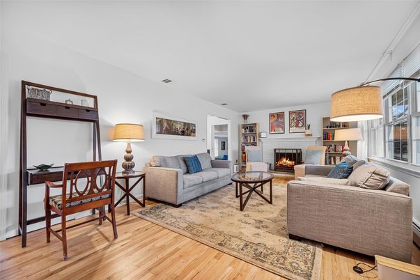 Fireplace, Interior, Living room, Wood Texture Flooring