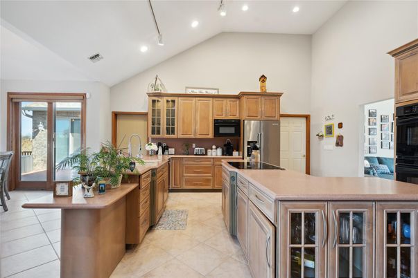 Interior, Kitchen, Recessed Lighting, Stainless Steel Appliances