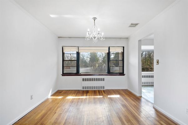 Chandelier, Empty room, Interior, Wood Texture Flooring