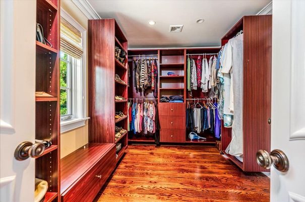 Interior, Recessed Lighting, Walk-in Closets, Wood Texture Flooring