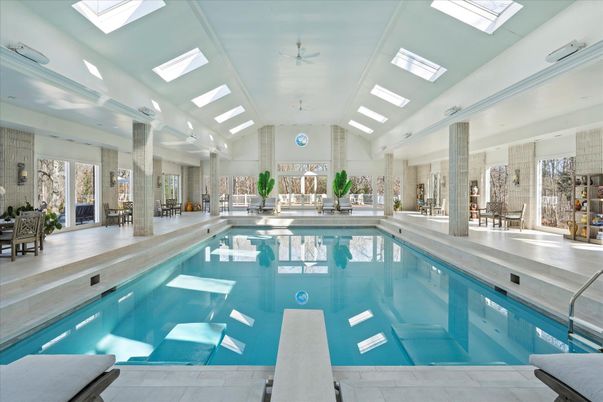 Interior, Pool, Recessed Lighting
