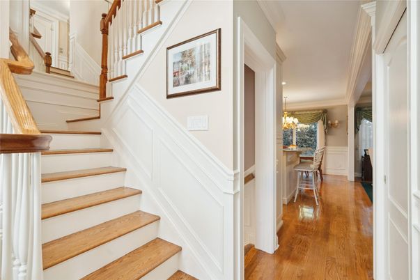 Chandelier, Interior, Recessed Lighting, Wood Texture Flooring