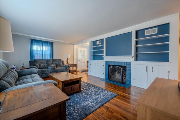 Fireplace, Interior, Living room, Wood Texture Flooring