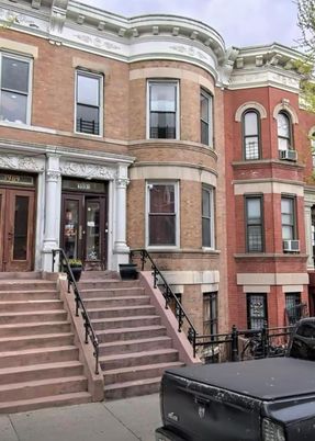 Exterior, Facade, Brick Facade, Rowhouse