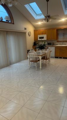 Dining room, Glass Ceilings, Interior, Kitchen