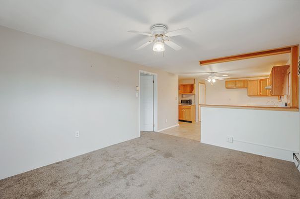 Empty room, Interior, Kitchen
