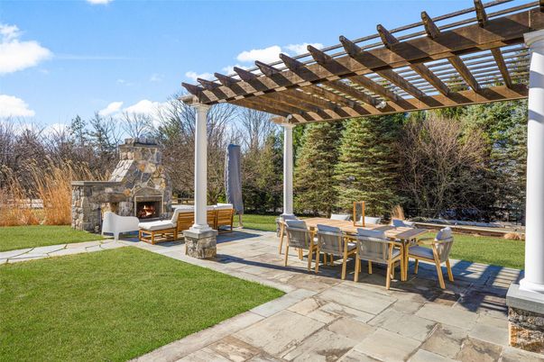 Backyard, Exterior, Fireplace