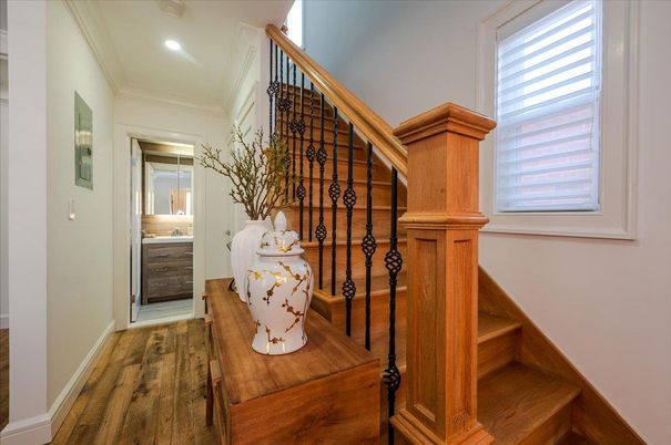 Interior, Recessed Lighting, Wood Texture Flooring