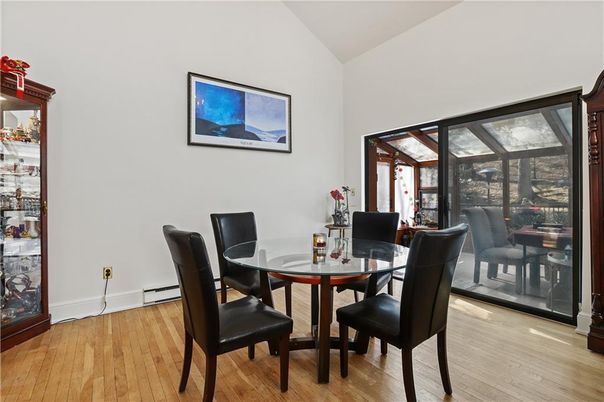 Dining room, Interior, Wood Texture Flooring