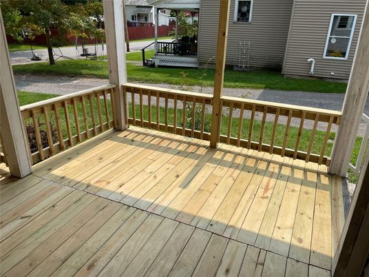 Exterior, Wood Texture Flooring