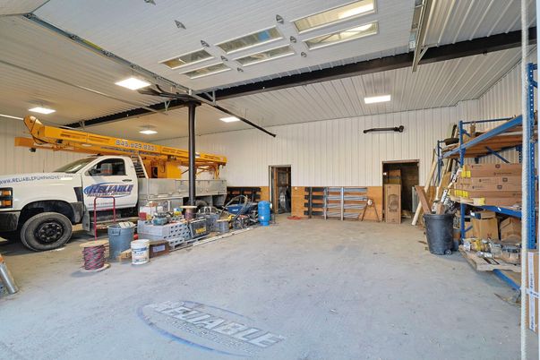 Garage, Interior, Recessed Lighting