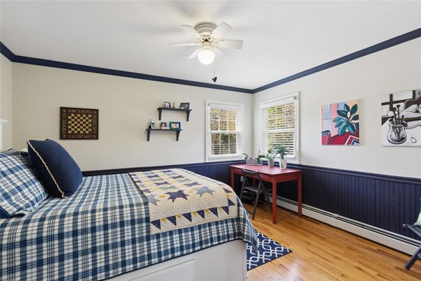 Bedroom, Home Office, Interior, Wood Texture Flooring